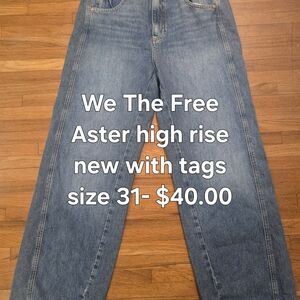 We The Free Aster High Rise Jeans